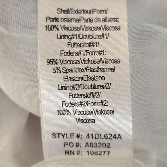 Hale Bob Boho Flowy Maxi Dress With V Neck, Border Print And Flower Buttons XS - Picture 7 of 9